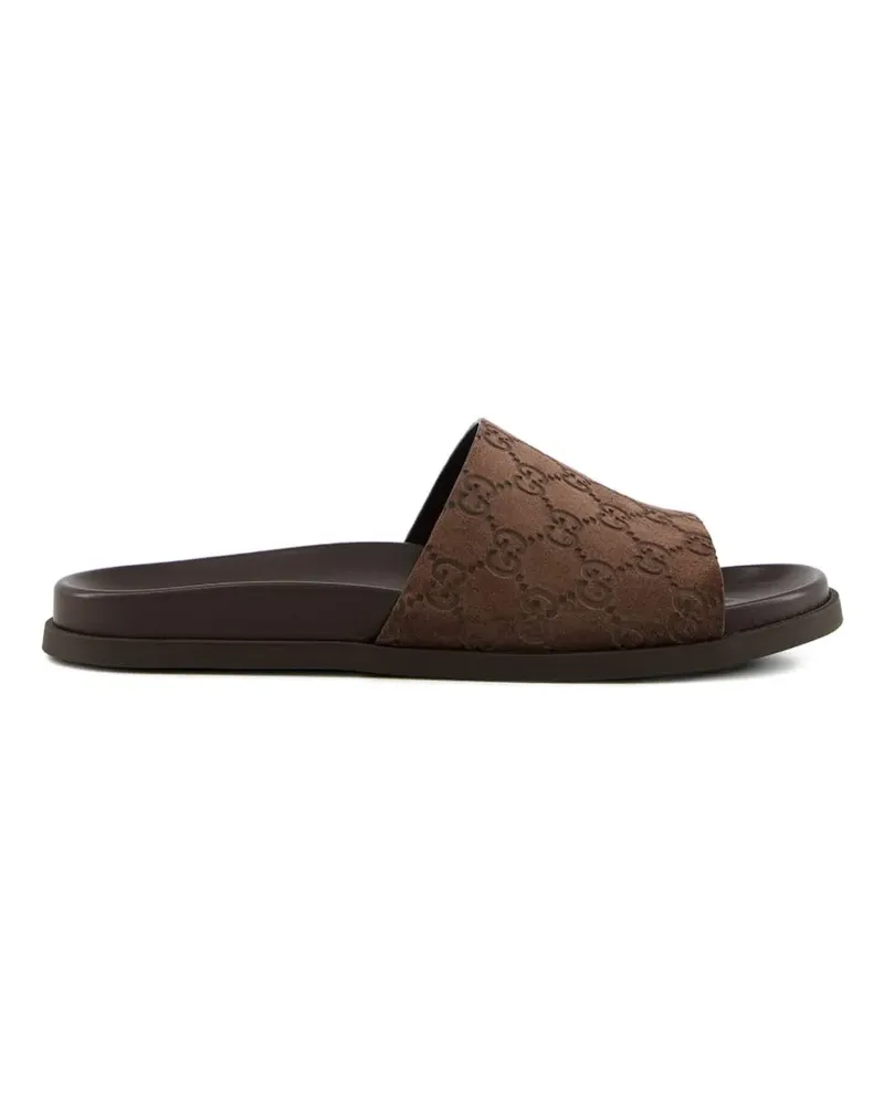 Gucci Sandalen aus Wildleder - Braun Braun