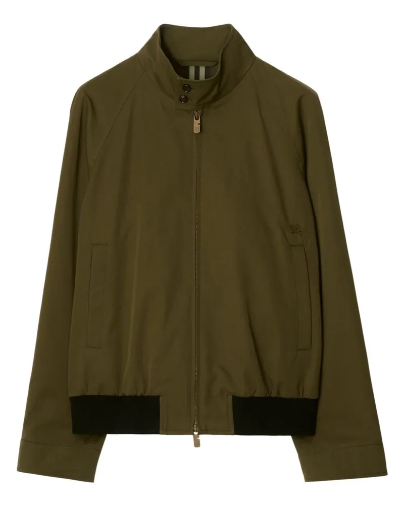 Burberry Bomberjacke mit Reißverschluss - Grün Grün