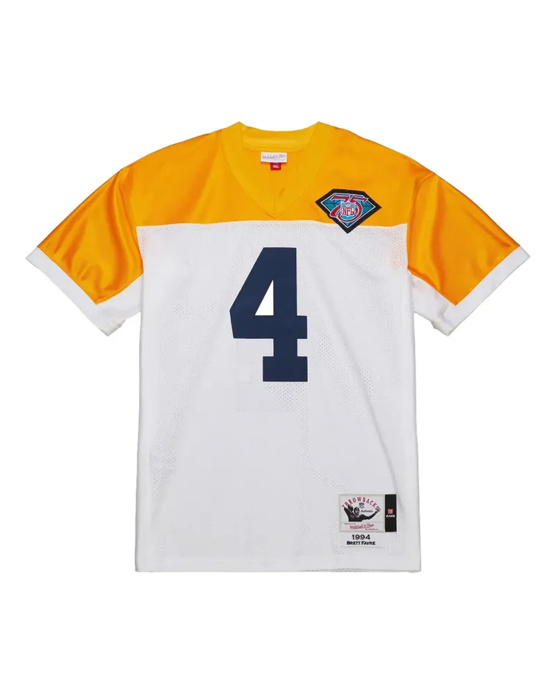 Mitchell & Ness x NFL Green Bay Packers 1994 Brett Favre T-Shirt - Weiß Weiß