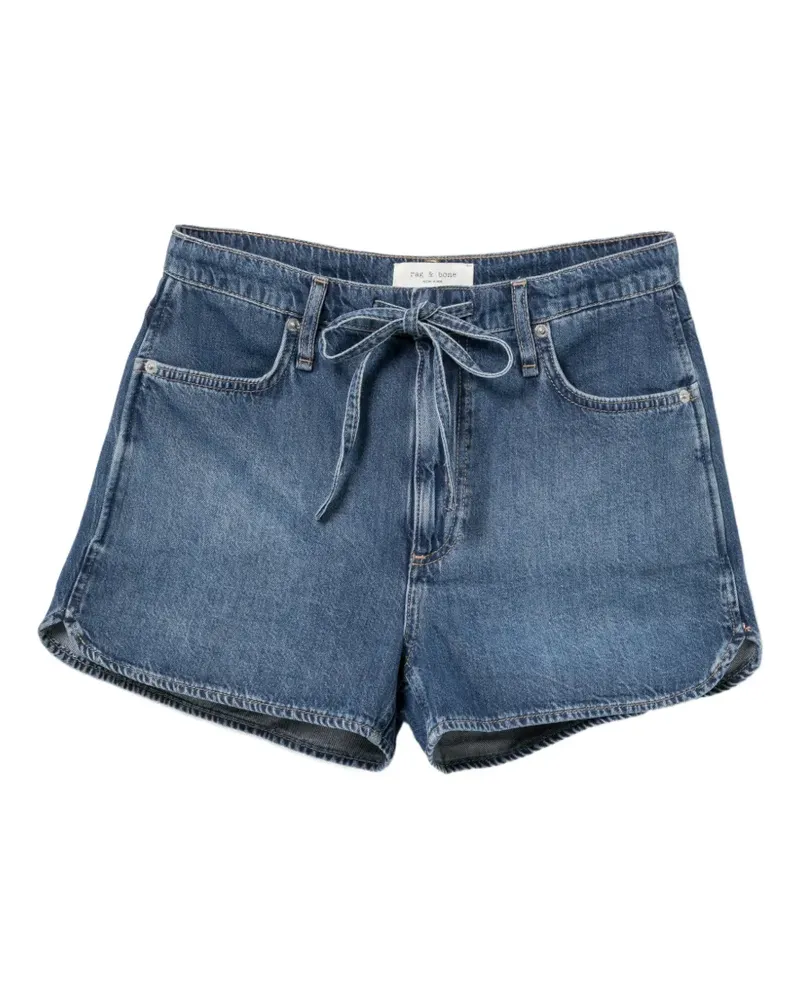 Rag & Bone Jeans-Shorts mit Kordelzug - Blau Blau