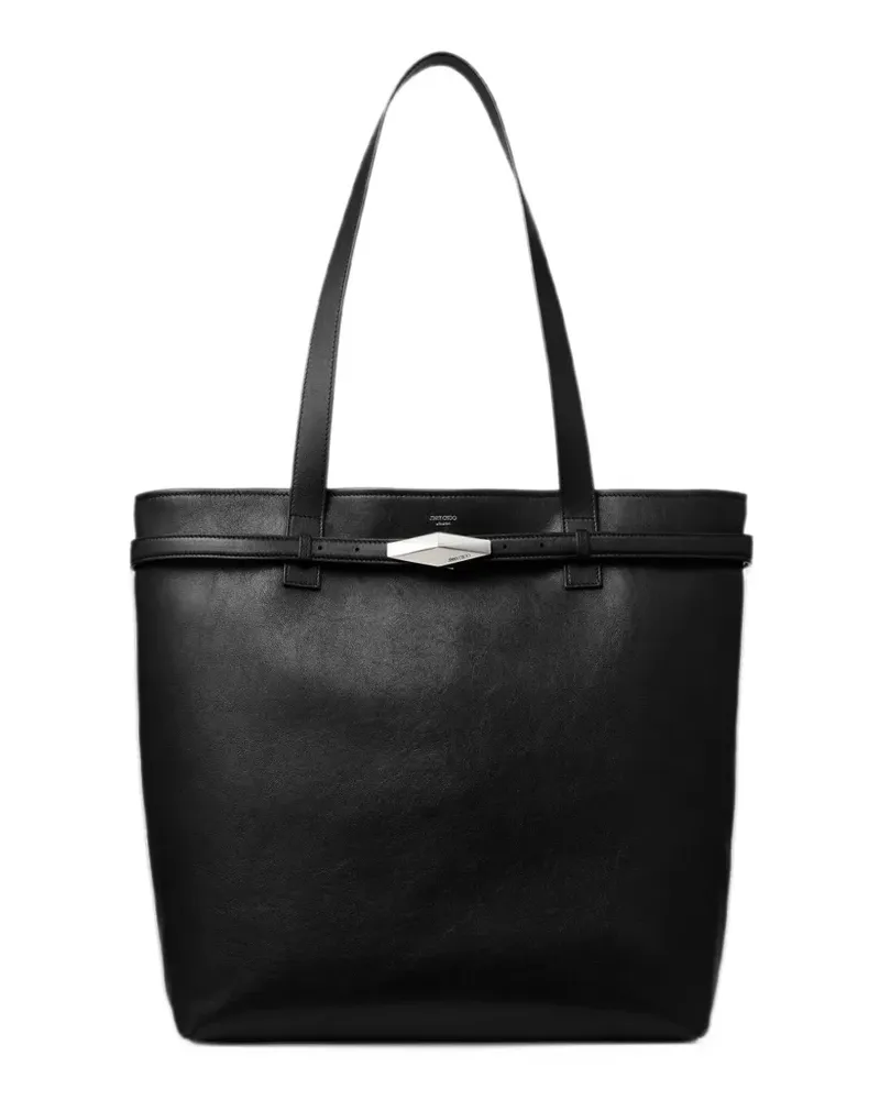Jimmy Choo Mittelgroße Diamond Tote Bag - Schwarz Schwarz