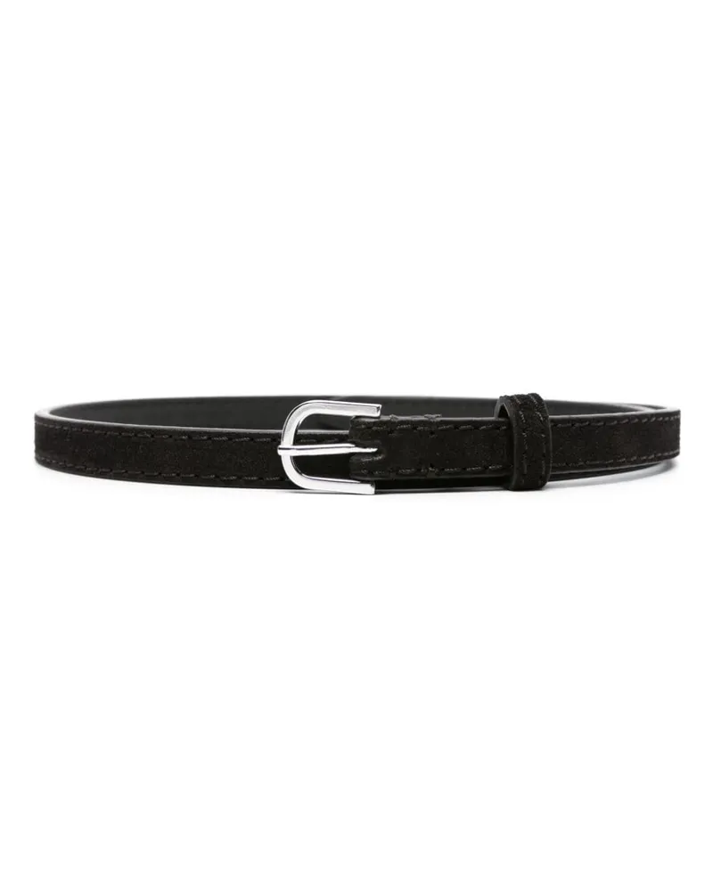 Totême Gürtel aus Wildleder - Braun Braun