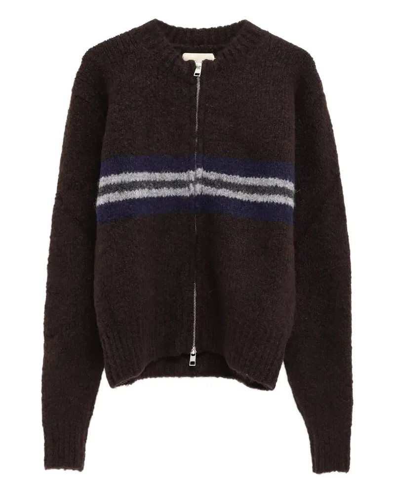 Paloma Wool striped zip knitwear - Braun Braun