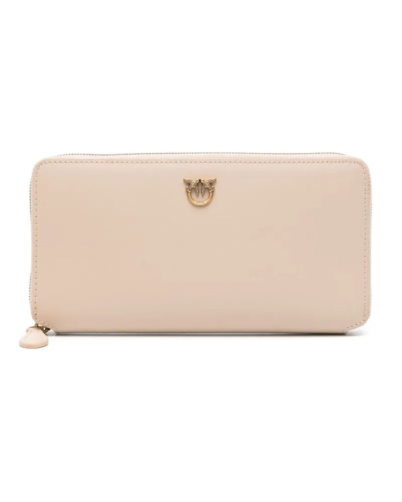 Pinko Love Birds Portemonnaie - Nude Nude