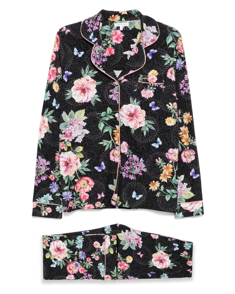 Johnny Was The Carly Pyjama - Schwarz Schwarz