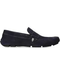 Kurt Geiger Stirling Mokassins aus Wildleder Blau