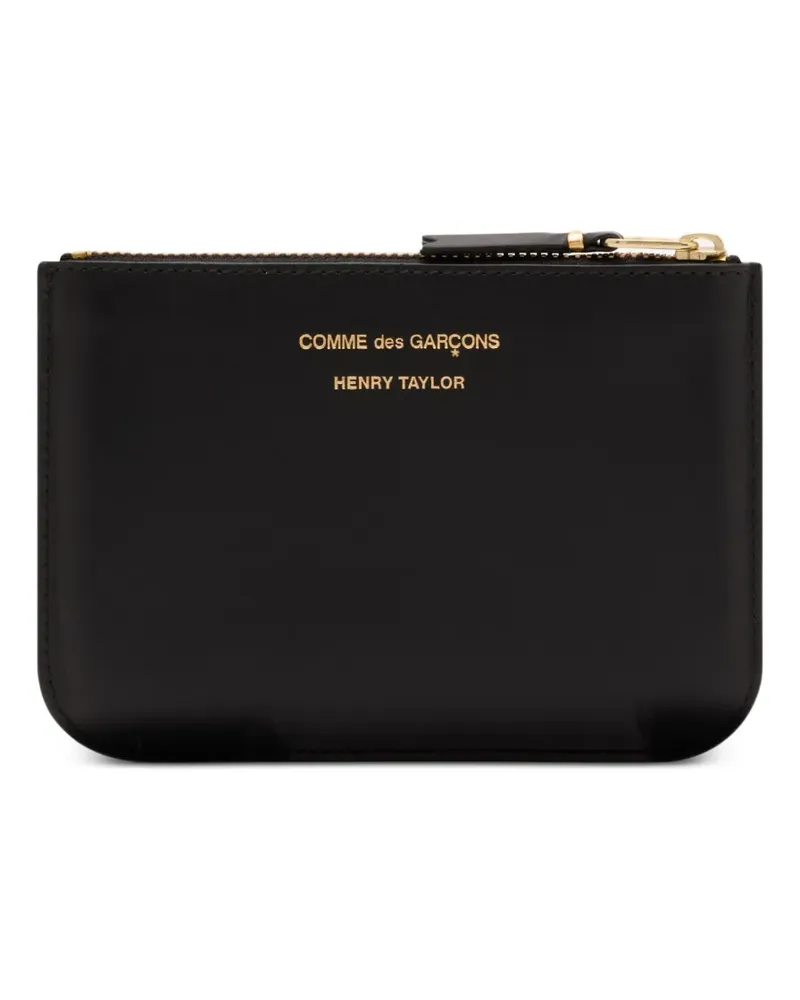Comme des Garçons Henry Taylor Clutch mit Reißverschluss - Schwarz Schwarz