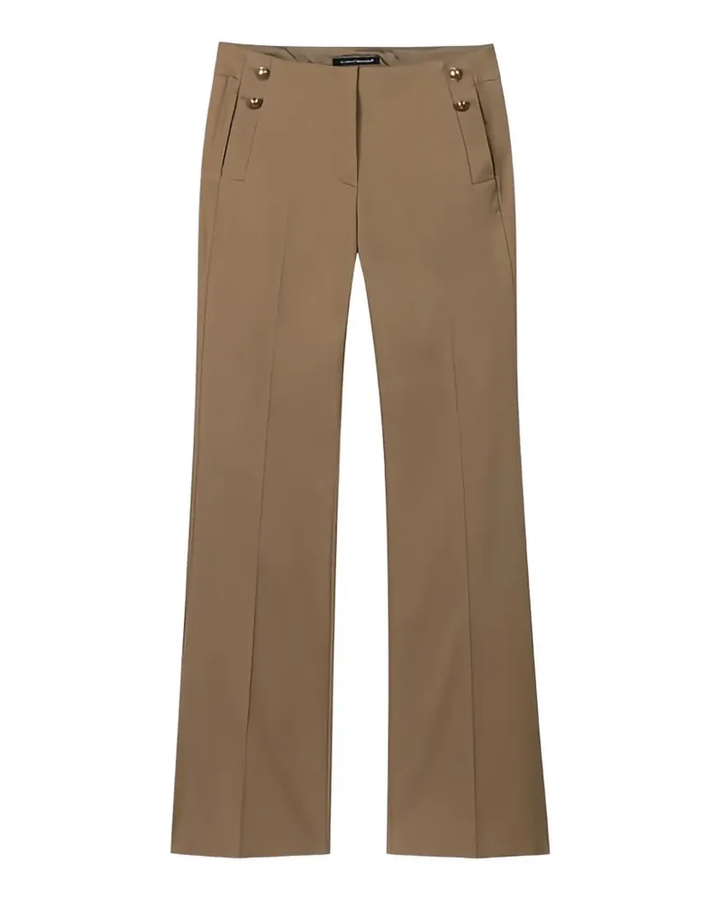 Luisa Cerano Geknöpfte Hose - Braun Braun