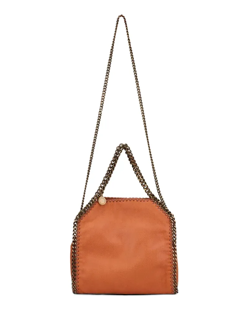 Stella McCartney Falabella chain-trim tote bag - Orange Orange