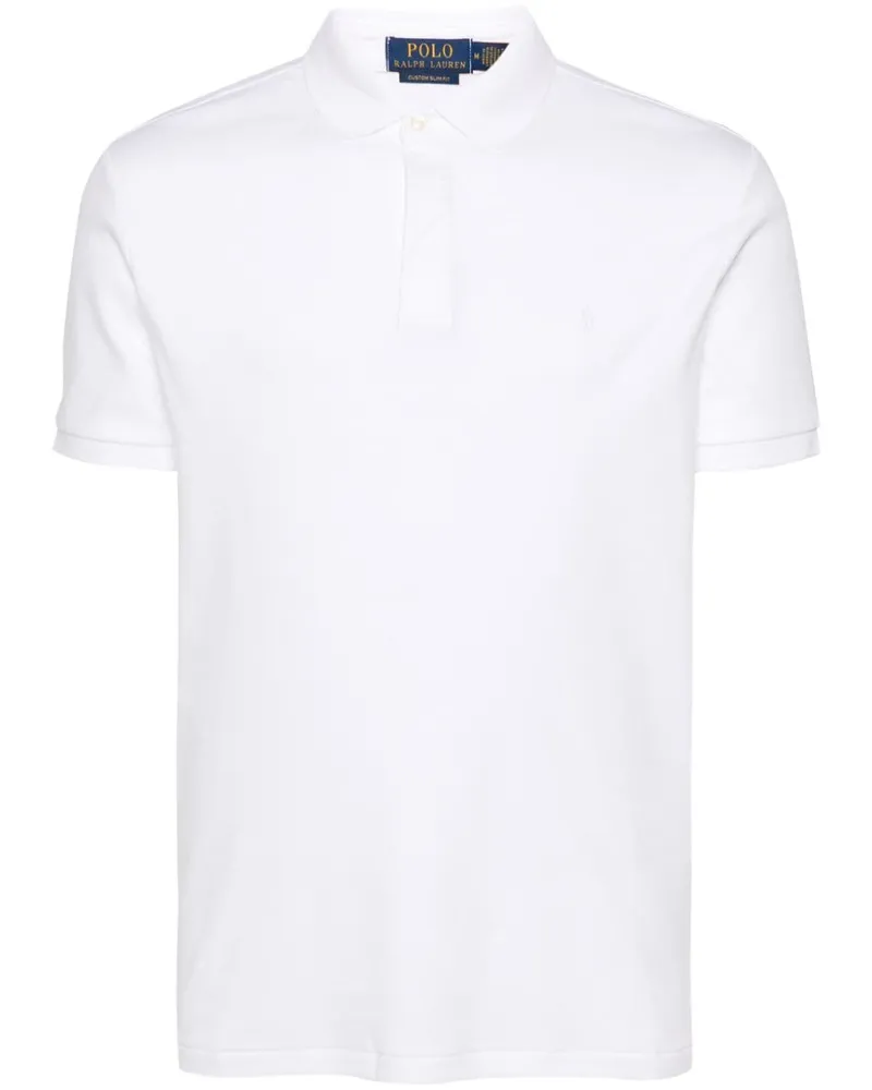 Ralph Lauren Poloshirt mit Polo Pony - Weiß Weiß