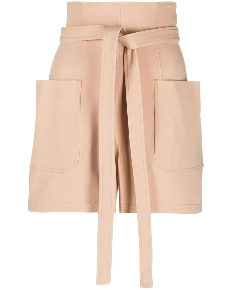 Philosophy Di Lorenzo Serafini Kurze Shorts mit hohem Bund - Rosa Rosa