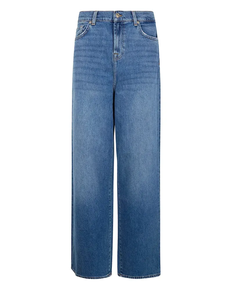 7 for all mankind distressed-effect five-pockets jeans - Blau Blau