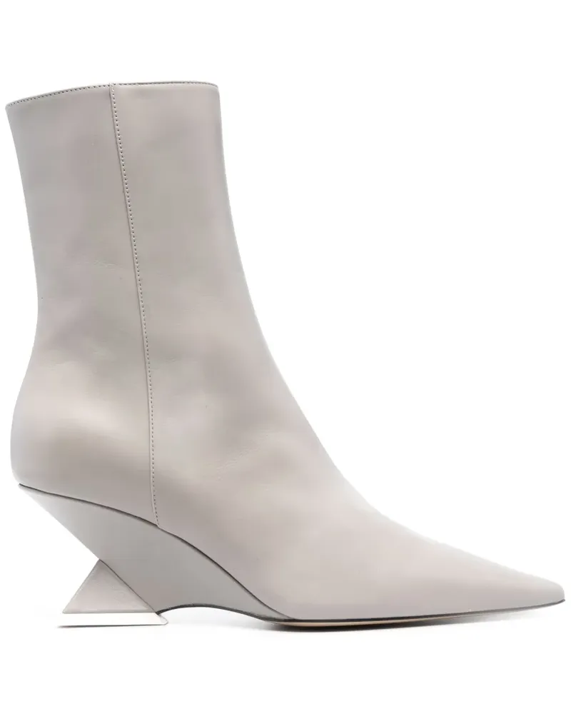ATTICO Cheope Stiefeletten 19mm - Grau Grau
