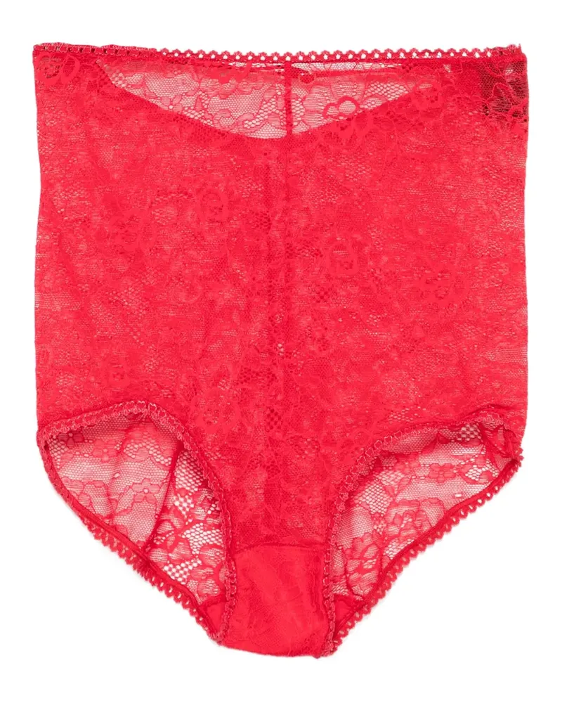 ALCHEMY x Lia Aram floral-lace shorts - Rot Rot
