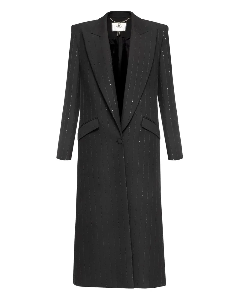 NISSA Cape mit Pailletten - Schwarz Schwarz