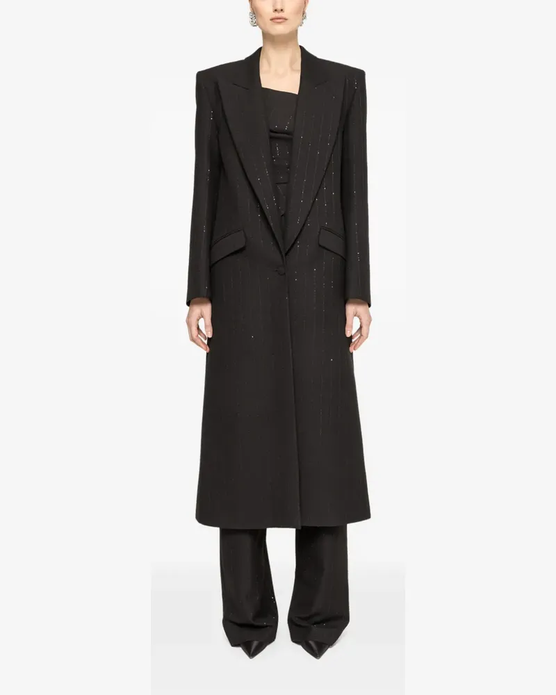 NISSA Cape mit Pailletten - Schwarz Schwarz