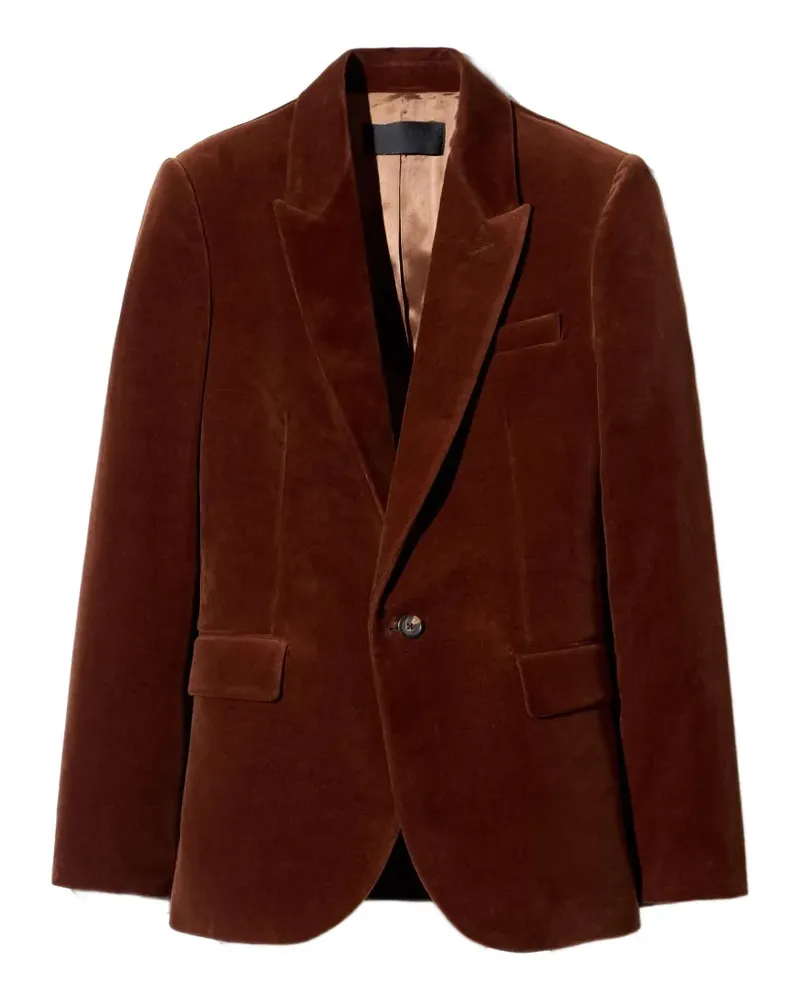 Nili Lotan Taillierte Anabel Samtjacke - Braun Braun