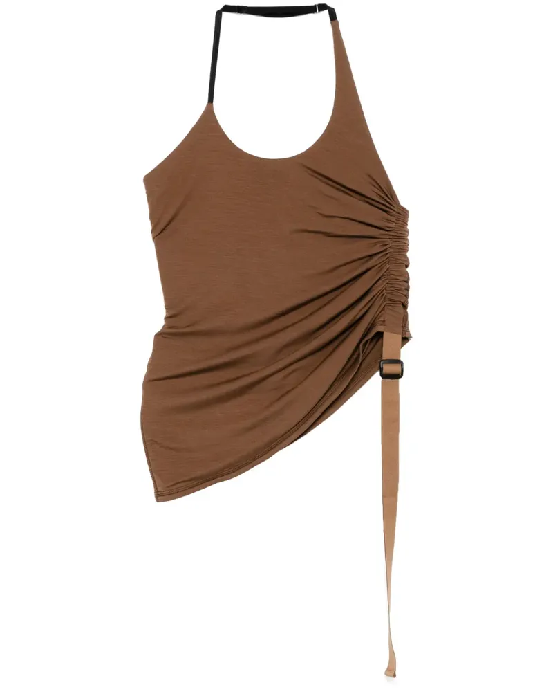 Helmut Lang Wind Harness Oberteil - Braun Braun