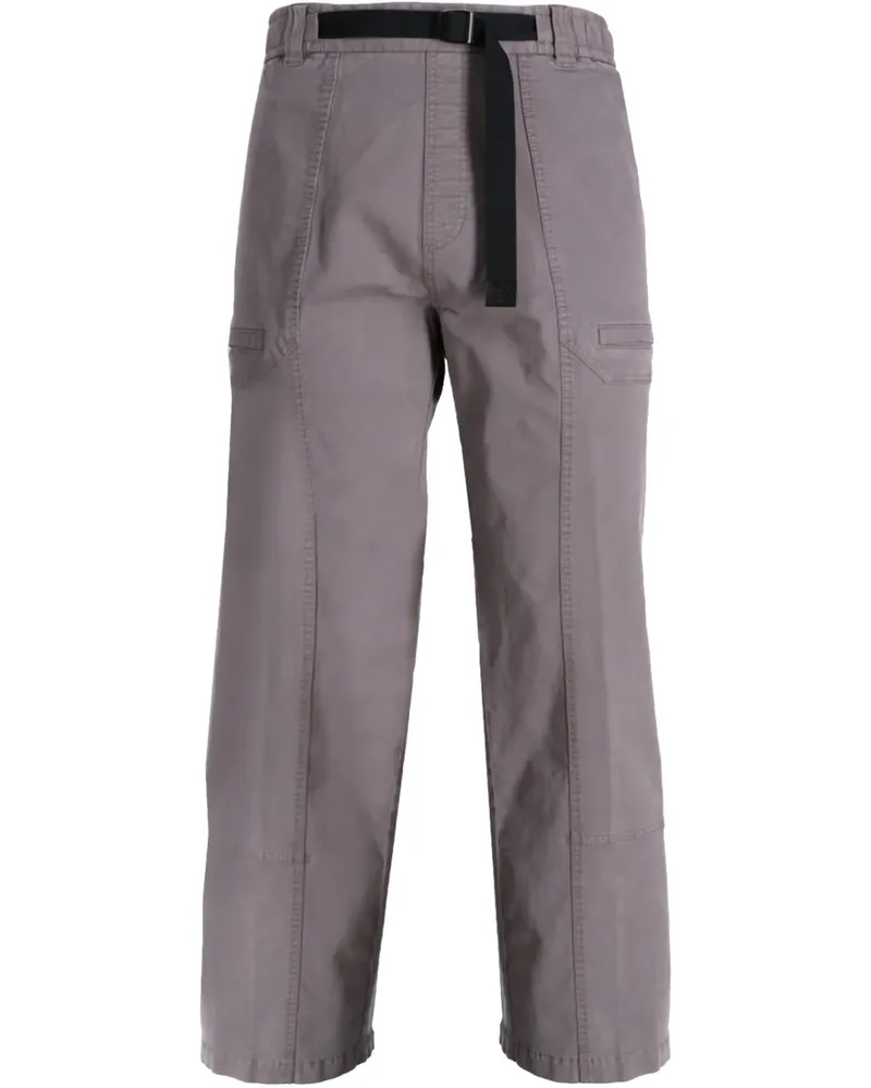 HUGO BOSS Hose mit Gürtel - Grau Grau