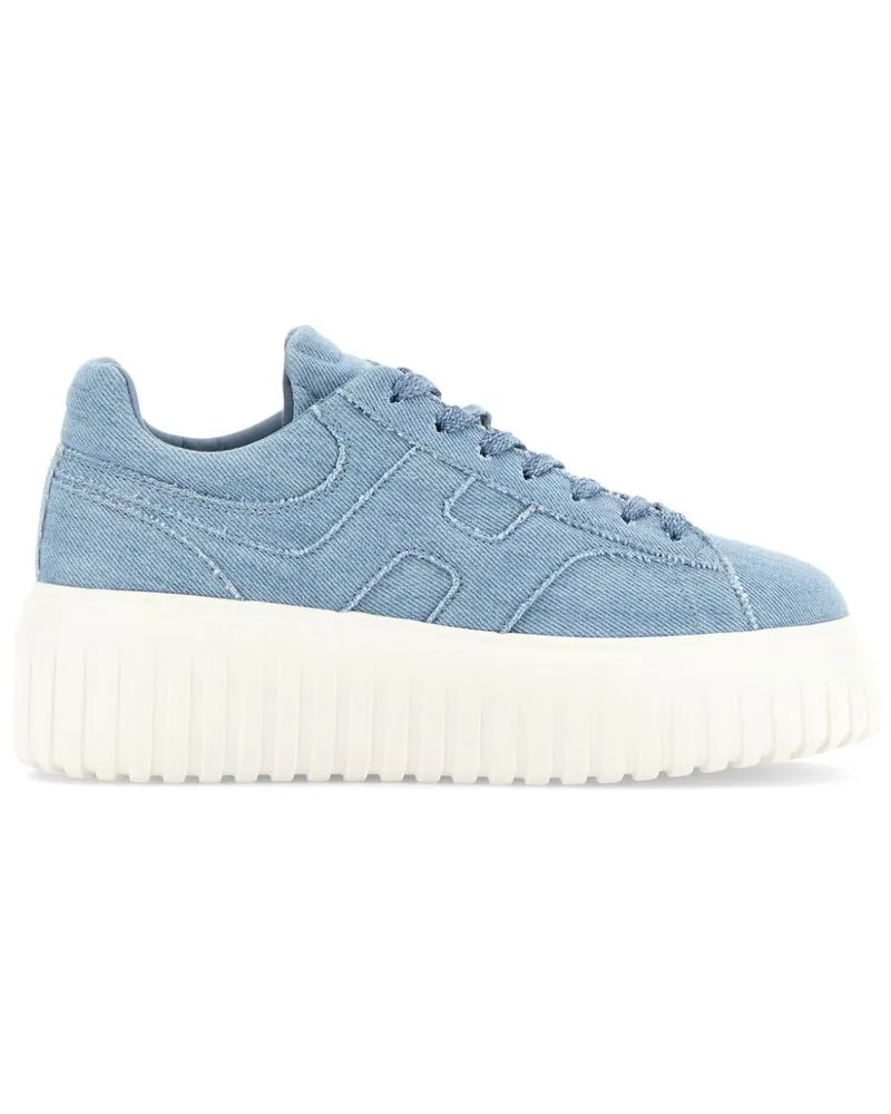 Hogan H-Stripes Sneakers - Blau Blau