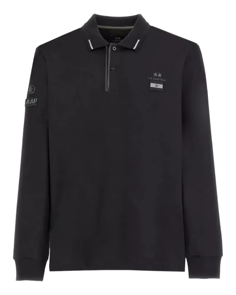 La Martina Booker Poloshirt - Schwarz Schwarz