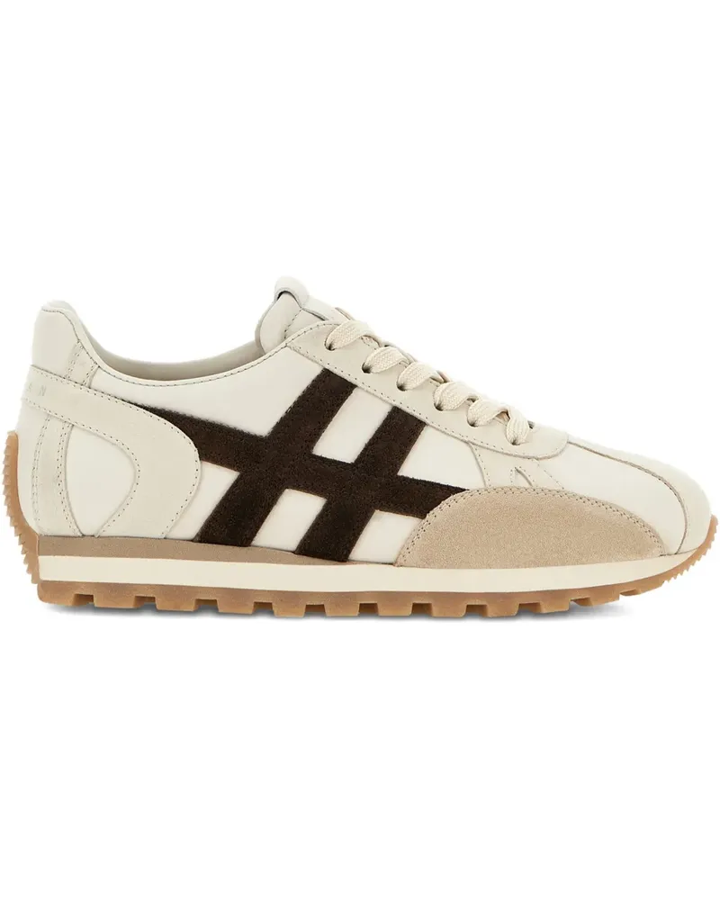 Hogan Sneakers aus Leder - Nude Nude