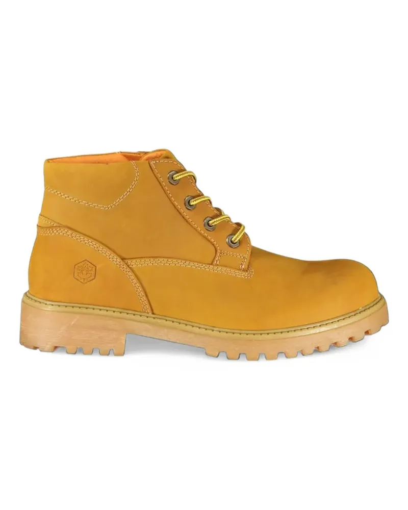 Lumberjack lace-up leather boots - Gelb Gelb