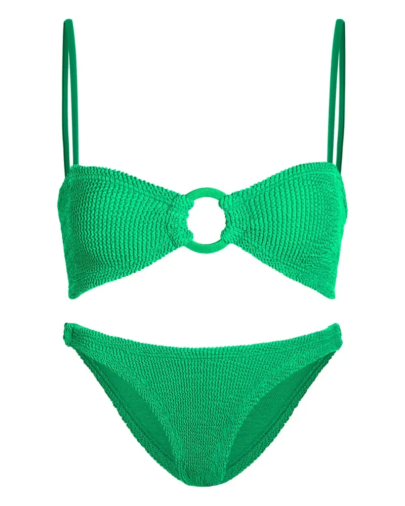 Hunza G Misty textured bikini - Grün Grün