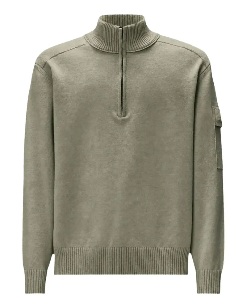 C.P. Company Metropolis Series Pullover aus extrafeiner Merinowolle - Grün Grün