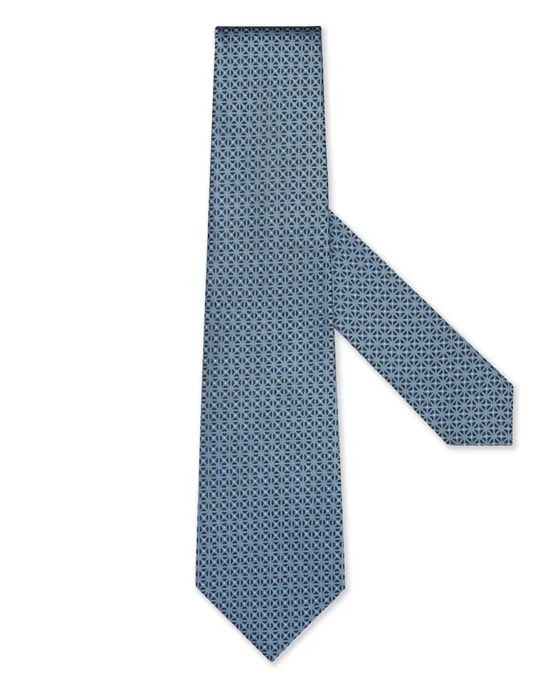 Ermenegildo Zegna Krawatte aus Seide - Blau Blau