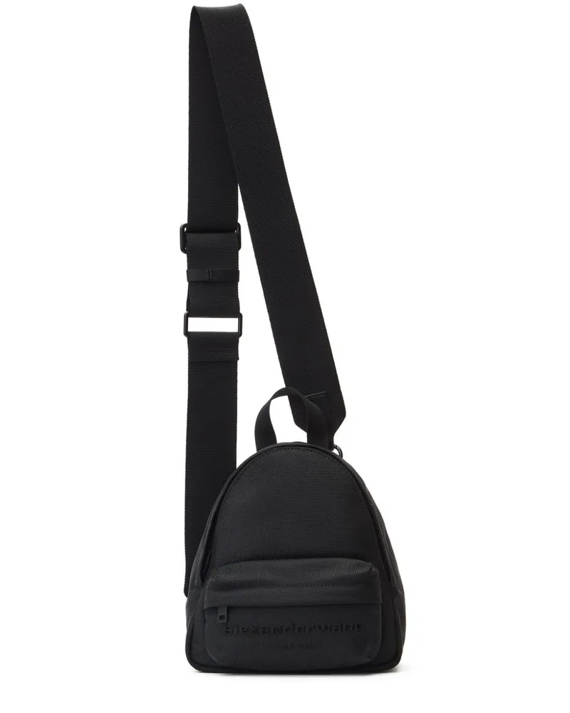 Alexander Wang Mini Punch Rucksack - Schwarz Schwarz
