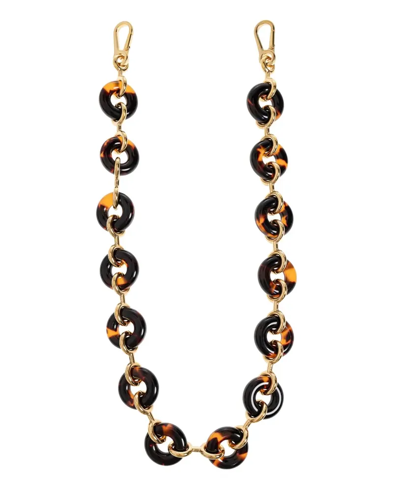 Loewe ring-detail bag strap - Braun Braun