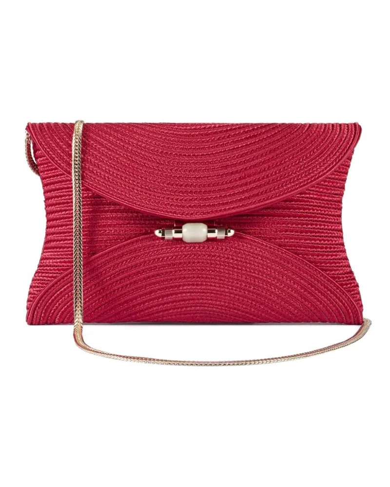 Shanghai Tang Geflochtene Clutch - Rot Rot