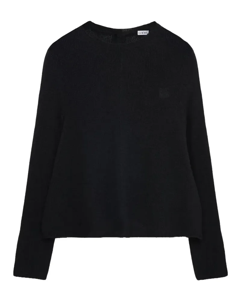 Loewe Anagram Pullover - Schwarz Schwarz