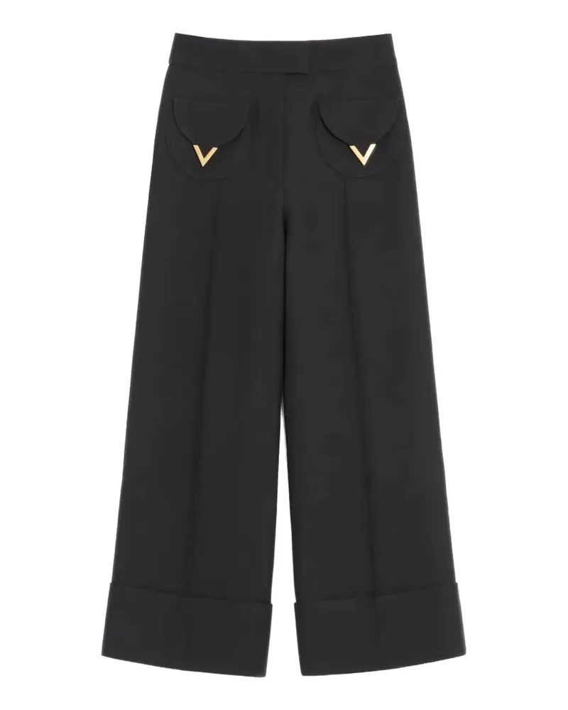 Valentino Garavani Crepe Couture Hose - Schwarz Schwarz