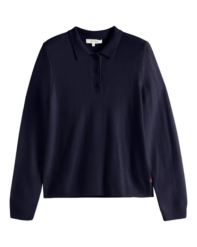 Chinti & Parker Langärmeliger Pullover - Blau Blau