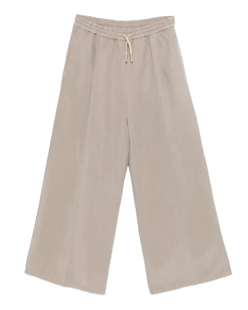 Berwich drawstring-waistband trousers - Braun Braun