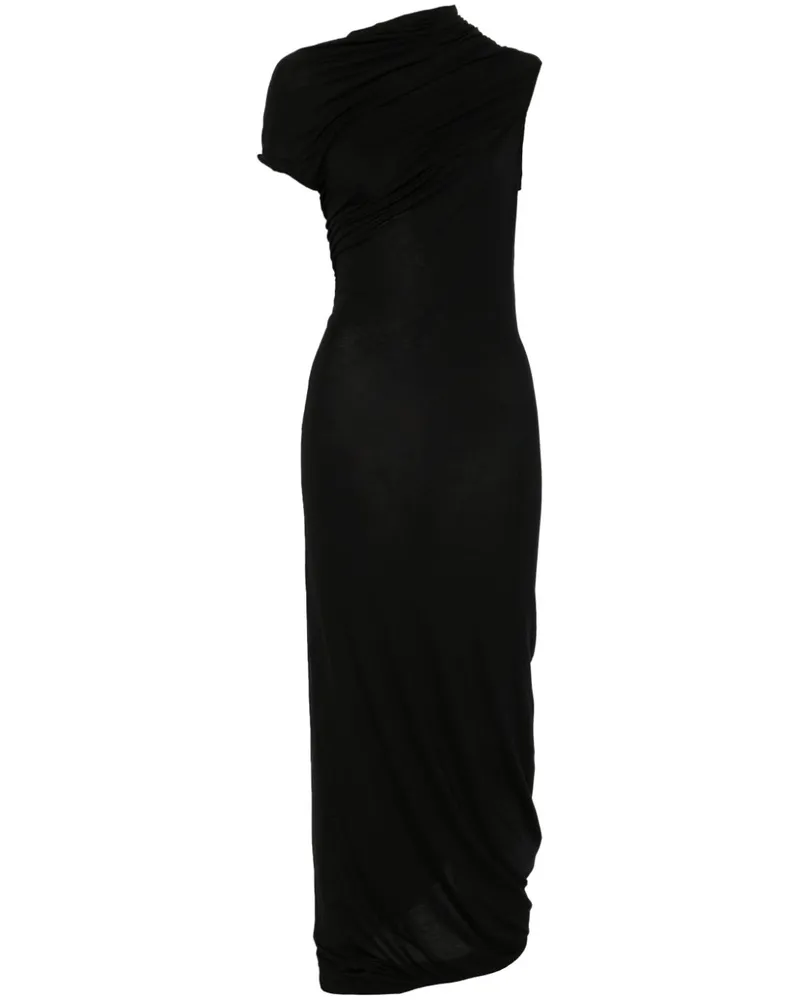 Helmut Lang Wind Midikleid - Schwarz Schwarz