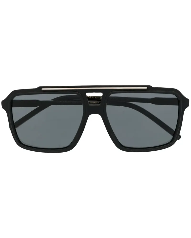 Dolce & Gabbana DG6147 Pilotenbrille - Schwarz Schwarz