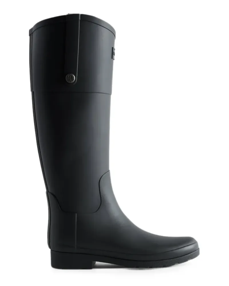 Hunter Wellington knee-length boots - Schwarz Schwarz