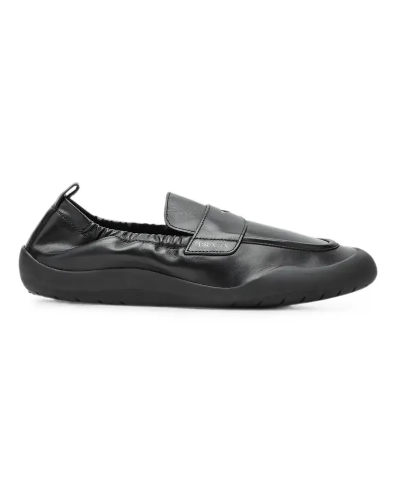 Prada Speedrock leather loafers - Schwarz Schwarz