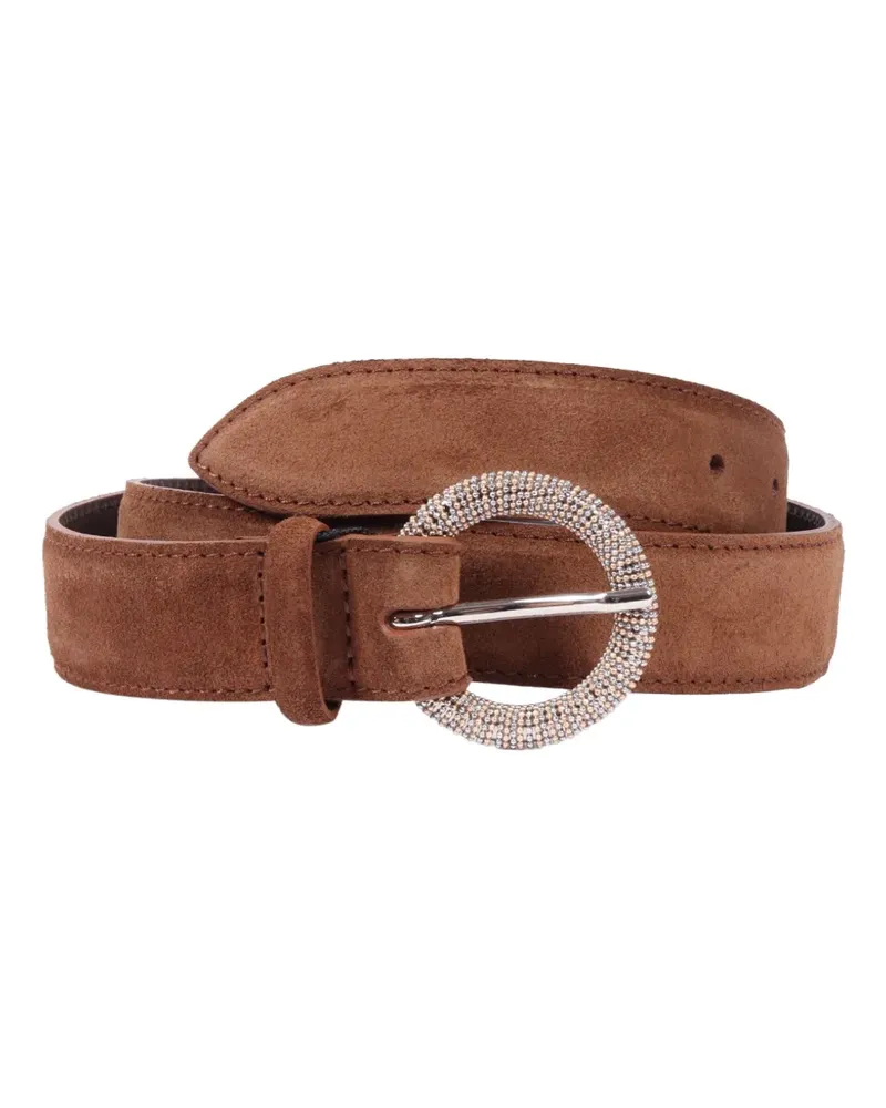 Orciani leather belt - Braun Braun