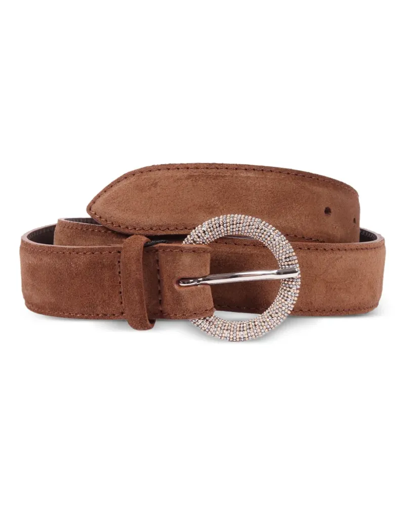 Orciani leather belt - Braun Braun