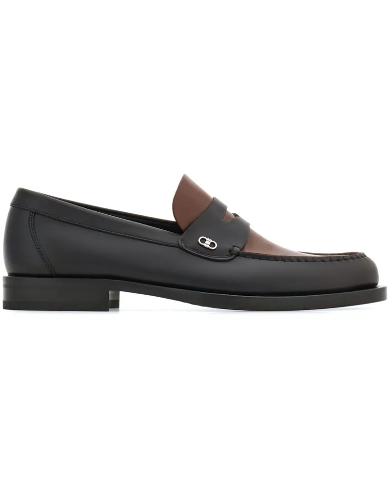 Ferragamo Gancini Loafer - Schwarz Schwarz