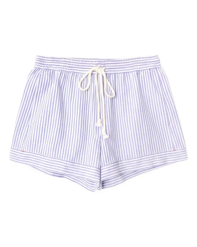Xírena Kurze Gabby Shorts mit Streifen - Blau Blau