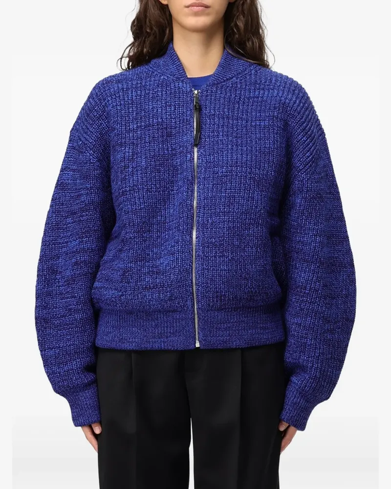 TELA Cardigan mit Reißverschluss - Blau Blau