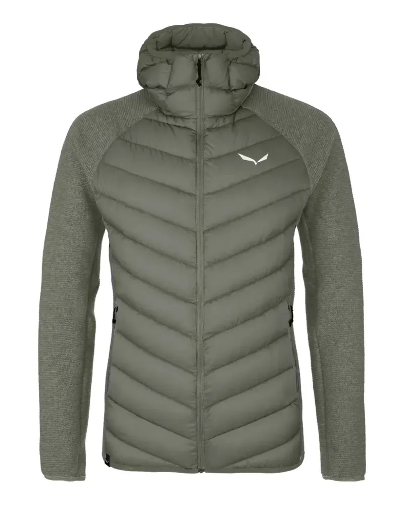 Salewa Fanes quilted hooded jacket - Grün Grün