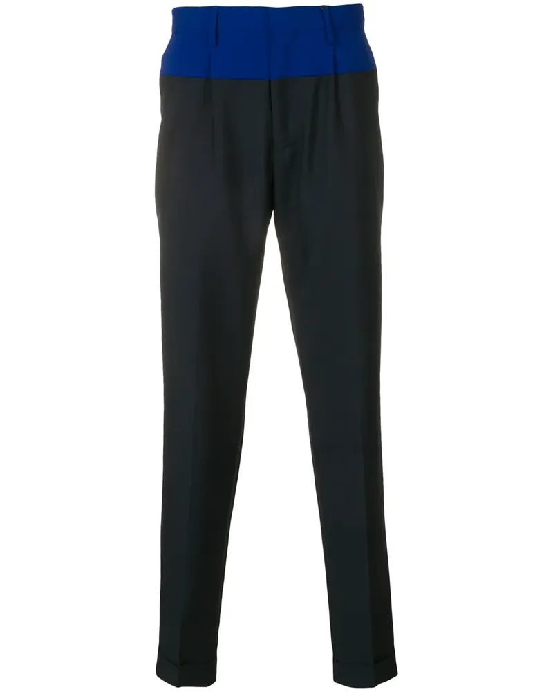 Tommy Hilfiger Zweifarbige Hose - Blau Blau