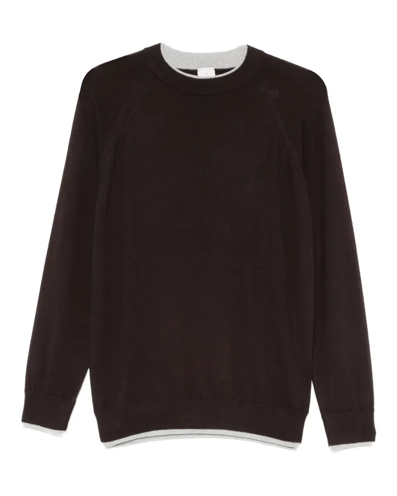 Eleventy Pullover mit Raglanärmeln - Violett Violett