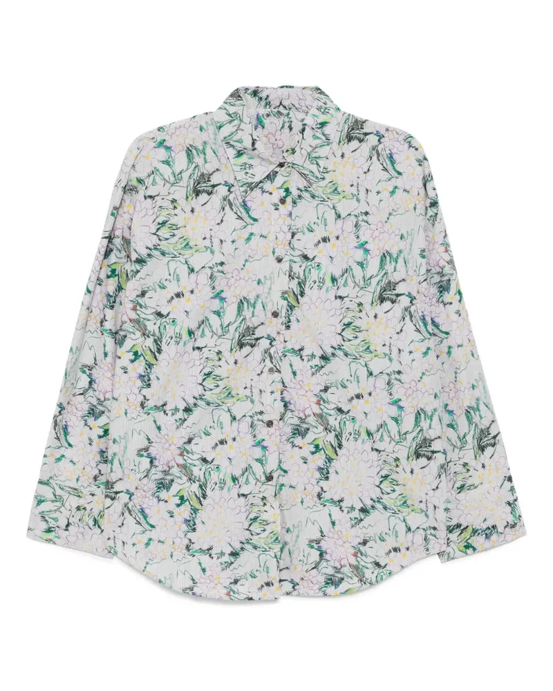 JNBY Hemd mit Blumen-Print - Grün Grün